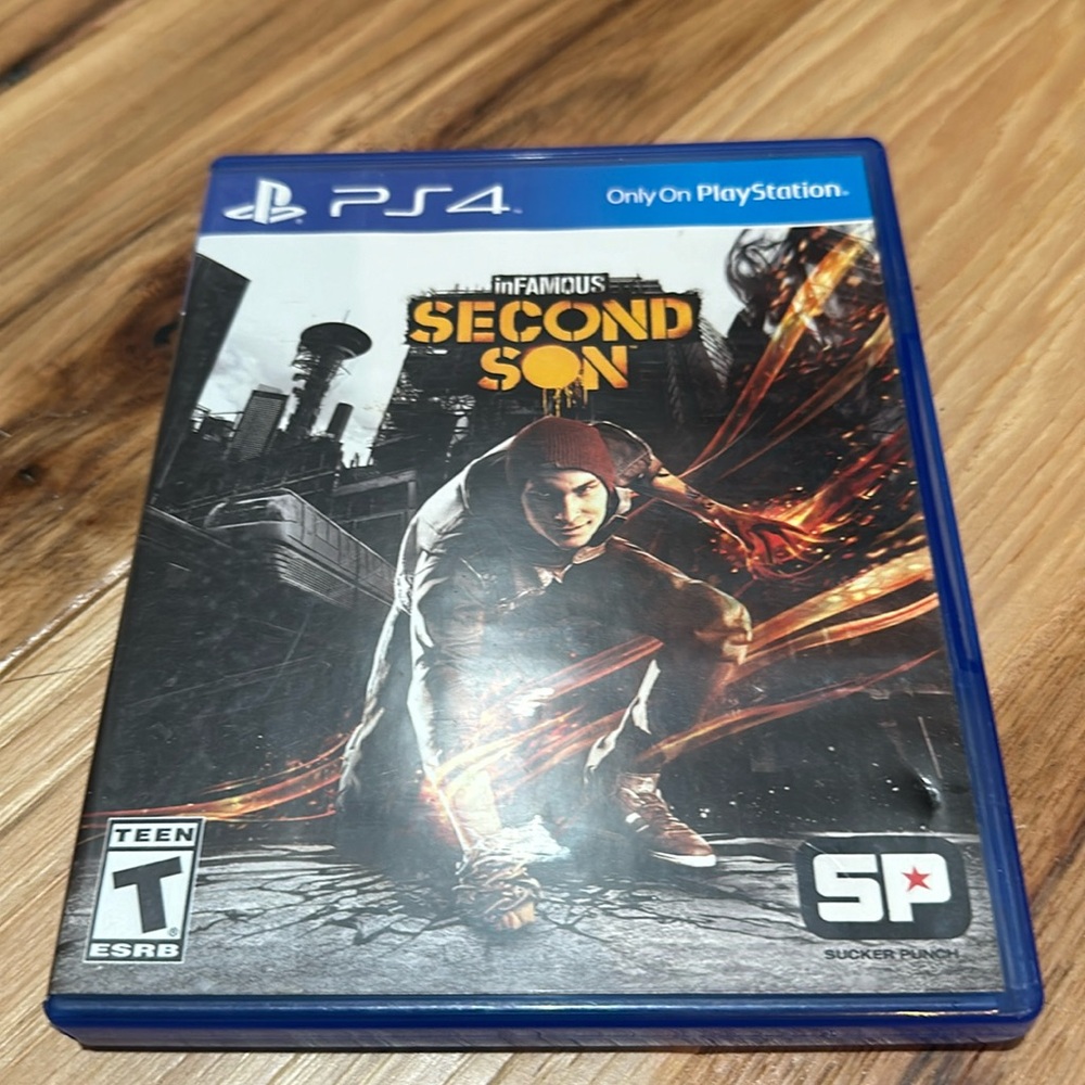 PS4 Second son a video game